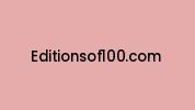 Editionsof100.com Coupon Codes