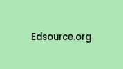 Edsource.org Coupon Codes