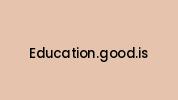 Education.good.is Coupon Codes