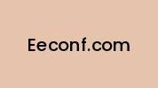 Eeconf.com Coupon Codes
