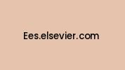 Ees.elsevier.com Coupon Codes