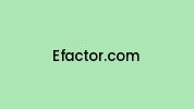 Efactor.com Coupon Codes