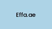 Effa.ae Coupon Codes