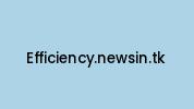 Efficiency.newsin.tk Coupon Codes