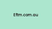 Eftm.com.au Coupon Codes