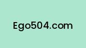 Ego504.com Coupon Codes
