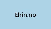 Ehin.no Coupon Codes