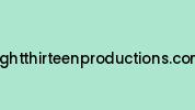 Eightthirteenproductions.com Coupon Codes