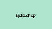 Ejolix.shop Coupon Codes