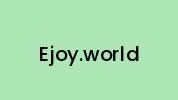 Ejoy.world Coupon Codes