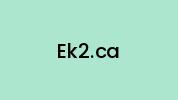 Ek2.ca Coupon Codes