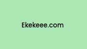 Ekekeee.com Coupon Codes