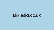 Ekklesia.co.uk Coupon Codes