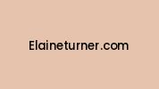 Elaineturner.com Coupon Codes