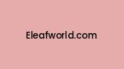 Eleafworld.com Coupon Codes