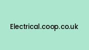 Electrical.coop.co.uk Coupon Codes