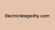 Electrictelepathy.com Coupon Codes