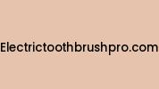 Electrictoothbrushpro.com Coupon Codes