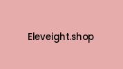 Eleveight.shop Coupon Codes