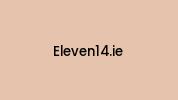 Eleven14.ie Coupon Codes