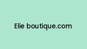 Elie-boutique.com Coupon Codes