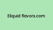 Eliquid-flavors.com Coupon Codes