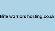 Elite-warriors-hosting.co.uk Coupon Codes
