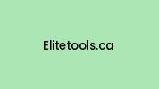 Elitetools.ca Coupon Codes