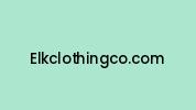Elkclothingco.com Coupon Codes