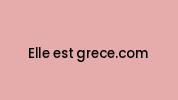Elle-est-grece.com Coupon Codes