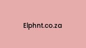 Elphnt.co.za Coupon Codes