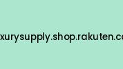 Eluxurysupply.shop.rakuten.com Coupon Codes