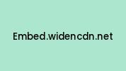 Embed.widencdn.net Coupon Codes