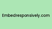 Embedresponsively.com Coupon Codes