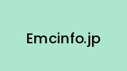 Emcinfo.jp Coupon Codes