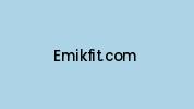 Emikfit.com Coupon Codes
