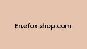 En.efox-shop.com Coupon Codes
