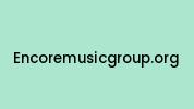 Encoremusicgroup.org Coupon Codes