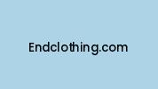 Endclothing.com Coupon Codes