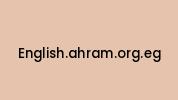 English.ahram.org.eg Coupon Codes