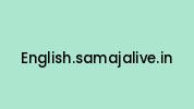 English.samajalive.in Coupon Codes