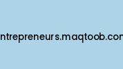 Entrepreneurs.maqtoob.com Coupon Codes