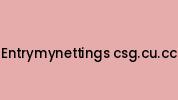 Entrymynettings-csg.cu.cc Coupon Codes