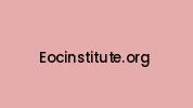 Eocinstitute.org Coupon Codes