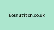 Eosnutrition.co.uk Coupon Codes