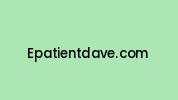 Epatientdave.com Coupon Codes