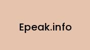 Epeak.info Coupon Codes