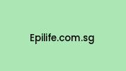 Epilife.com.sg Coupon Codes