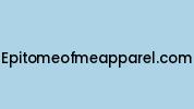 Epitomeofmeapparel.com Coupon Codes
