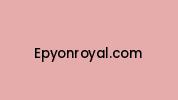 Epyonroyal.com Coupon Codes
